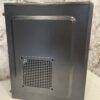 gaming PC cabinet with transparent glass.