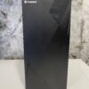 gaming PC cabinet with transparent glass.
