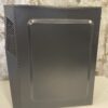 gaming PC cabinet with transparent glass.