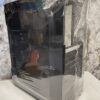 gaming PC cabinet with transparent glass.