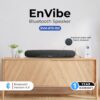 EVM EnVibe Bluetooth Speaker - Portable Wireless Speaker with 14W RMS Output, Bluetooth 5.0, and 8 Hours Playtime (EVM-BTS-102-Black)