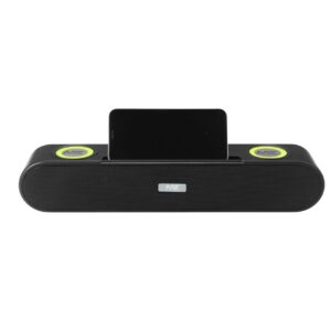 MZ M25VP (Portable Home T.V. SOUNDBAR) Dynamic Thunder Sound with High Bass, 10W Power with 2400mAh Battery (Black)