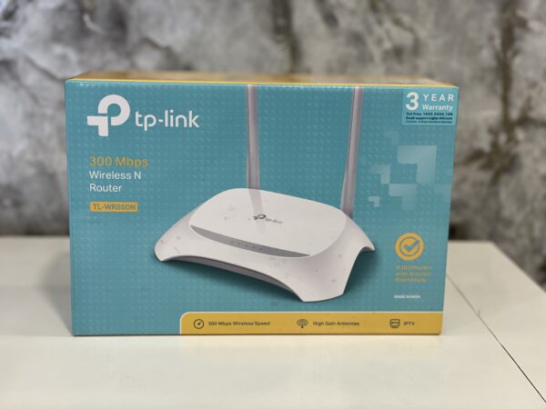 TPLINK Wireless Router TL-WR850N 300 Mbps Router (White, Single Band)