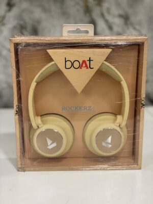 boAt Rockerz 450 Pro Bluetooth Wireless On Ear Headphones with Mic with 70 Hours Battery, 40Mm Drivers, Bluetooth V5.0 Padded Ear Cushions, Easy Access...