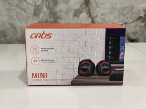 Artis Mini 2.0 USB Multimedia Speakers (Black)