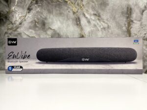 EVM EnVibe Bluetooth Speaker - Portable Wireless Speaker with 14W RMS Output, Bluetooth 5.0, and 8 Hours Playtime (EVM-BTS-102-Black)