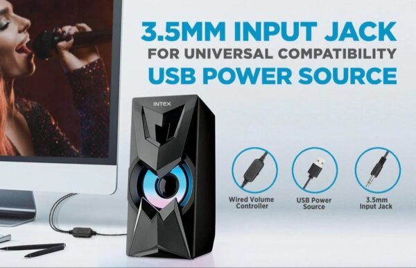 intex Blaster 101 Computer Speaker made india