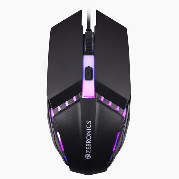 ZEBRONICS PHERO Wired Gaming Mouse