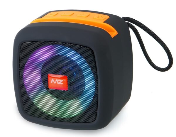 MZ M13VP (Portable Bluetooth Speaker) Dynamic Thunder Sound Built in Disco Light 5 W Bluetooth Speaker-Black