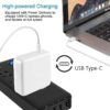 USB-C Power 61W Adapter Charger Replacement for MacBook Pro 13 Inch/12 Inch/14 Inch, Compatible with MacBook Air/iPad Pro/Type C Laptop, Included USB-C to...