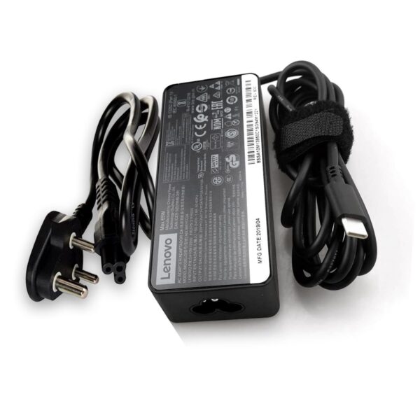 Fugen Power Cable & lenvo Genuine Original Laptop Adapter Charger 65w 20V/3.25A Type -C for ThinkPad: E14, E15, L13 Yoga, L14, L15, P14s, p15s, T14