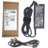 HP Blue Pin Original Laptop Charger 19.5V 3.33A 65W Adapter (Fit with 3 Pin Power Cable)- Black