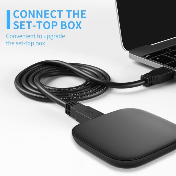 FEDUS USB A to A Cable 3 Meter, High Speed USB 2.0 Type A Male to A Male Cable USB to USB Cord, for Data Transfer Hard Drive Enclosures, Printers, Modems,...