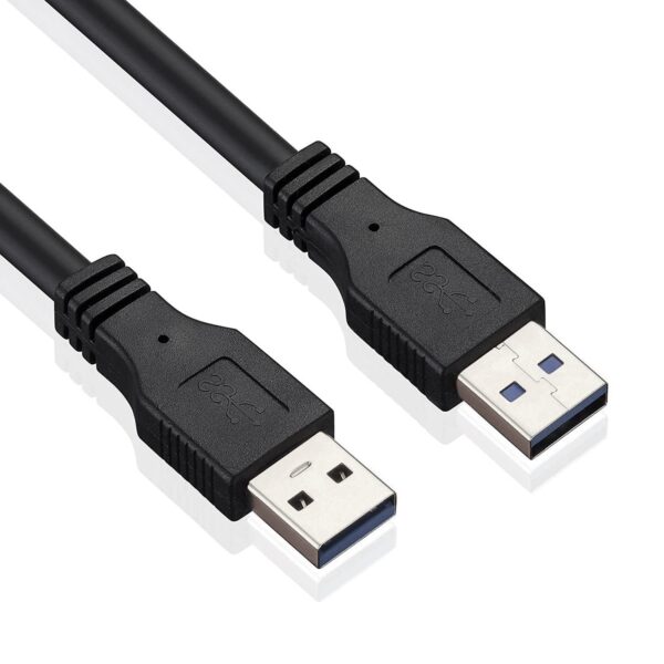 FEDUS USB A to A Cable 3 Meter, High Speed USB 2.0 Type A Male to A Male Cable USB to USB Cord, for Data Transfer Hard Drive Enclosures, Printers, Modems,...