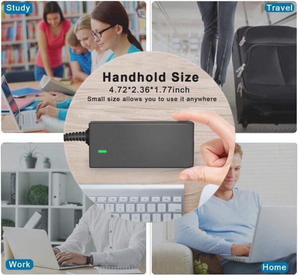 Maxelon Power Cable & Acer Orignal 19V 3.42A 65W Replacement Laptop Battery Charger for Chromebook C720 C720P Ac Adapter