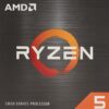 AMD 5000 Series Ryzen 5 5500 Desktop Processor 6 cores 12 Threads 19 MB Cache 3.6 GHz Upto 4.2 GHz AM4 Socket 500 Series Chipset (100-100000457BOX)