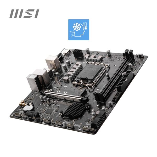 MSI PRO H610M-E DDR4 Motherboard, Micro-ATX - Supports 14th/13th/12th Gen Intel Core Processors