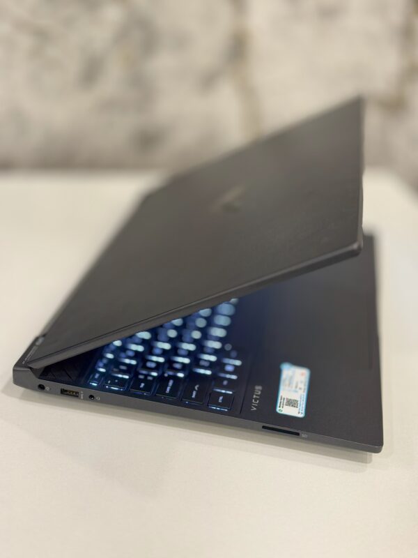 HP Victus, AMD Ryzen 5 5600H, NVIDIA RTX 3050, 16GB DDR4, 512GB SSD (Win11, Blue, 2.37kg) 144Hz, 9MS, IPS, 15.6-inch(39.6cm) Gaming Laptop, Backlit kb, Enhanced Cooling, fb0106AX/Fb0112AX