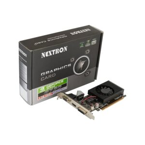 Nextron Nvidia GeForce GT 730 4GB 64-Bit DDR3 PCI Express Graphic Card / PCI-E 2.0 / 4GB / DDR3 / 64 Bit / D-SUB(VGA) / DVI-D/ HDMI / HDCP support/ 192 Cuda Core / Direct X 12 / 3D Accelerator/ Silent Cooling/ Heat Sink with Fan