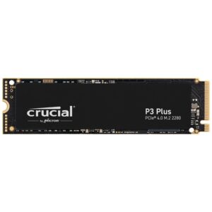 Crucial P3 Plus 500GB PCIe 4.0 3D NAND NVMe M.2 SSD, up to 4700MB/s - CT500P3PSSD8